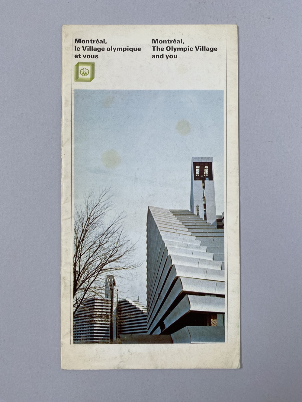 Montreal, the Olympic Village, and You booklet