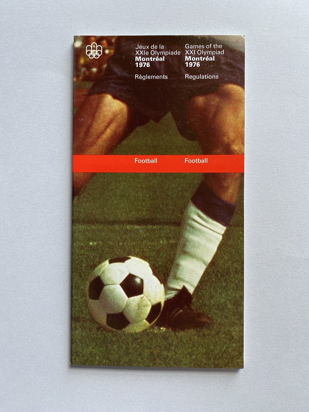Regulations book - football
