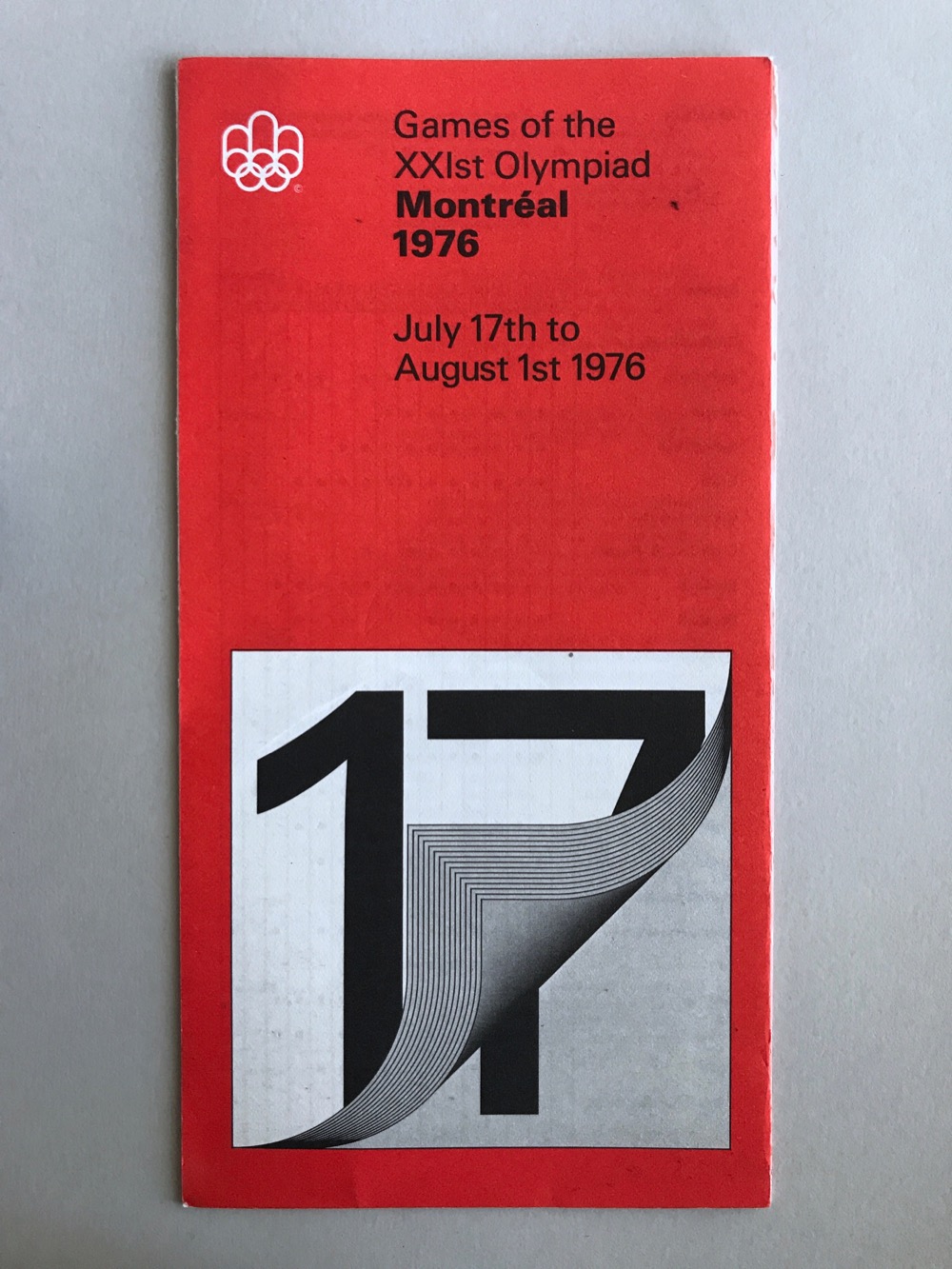 July 17 informational pamphlet