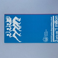 Lottery pamphlet