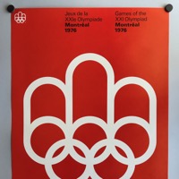 Logo poster - red
