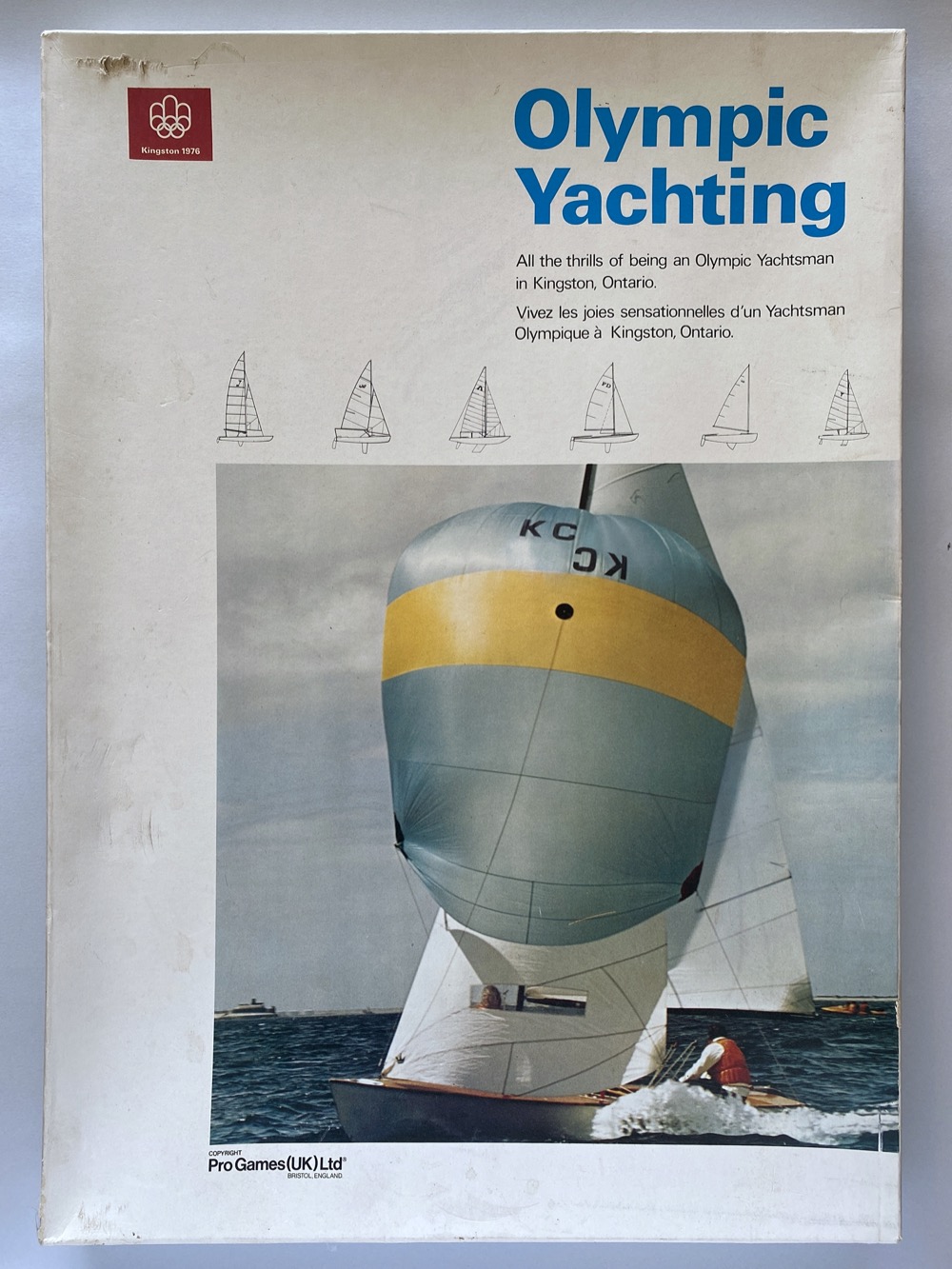 Olympic Yachting board game