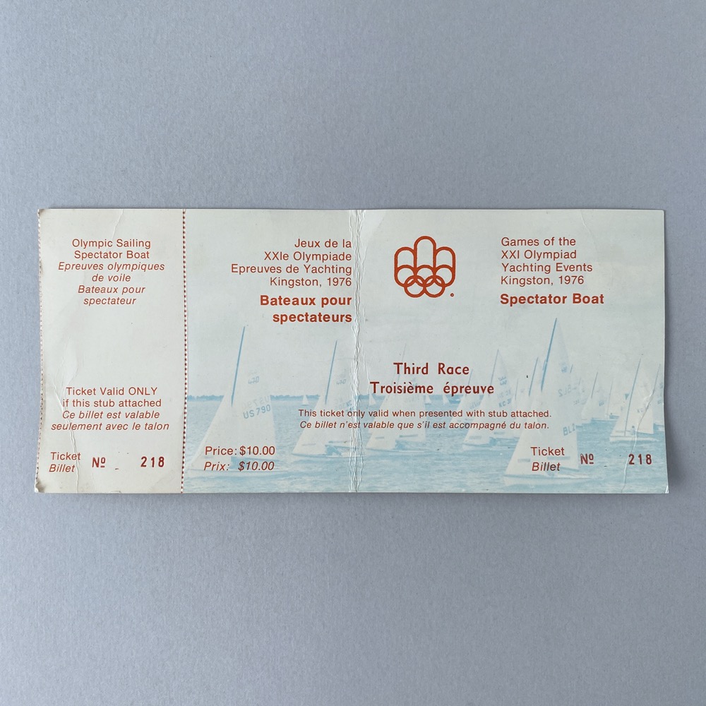 Yachting spectator boat ticket