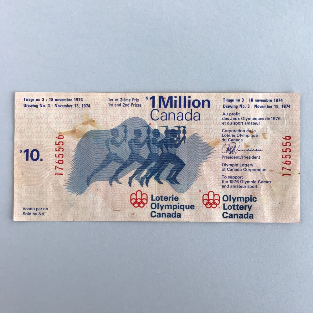Lottery ticket - drawing 3