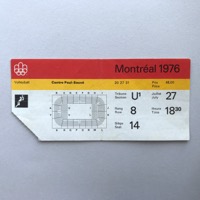 Volleyball ticket